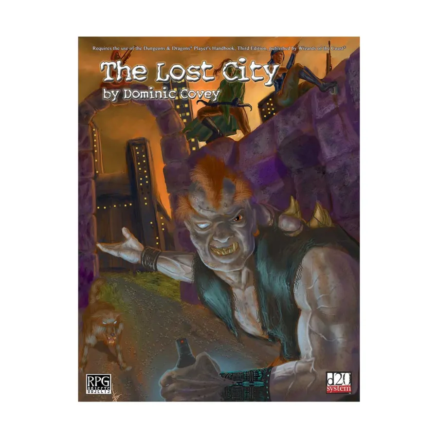 

Модуль Lost City, Darwin's World (d20)