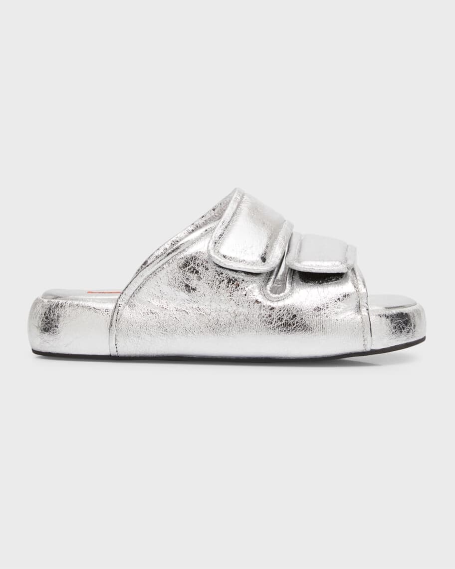 

Сандалии Cro Metallic с двойной ручкой Simon Miller