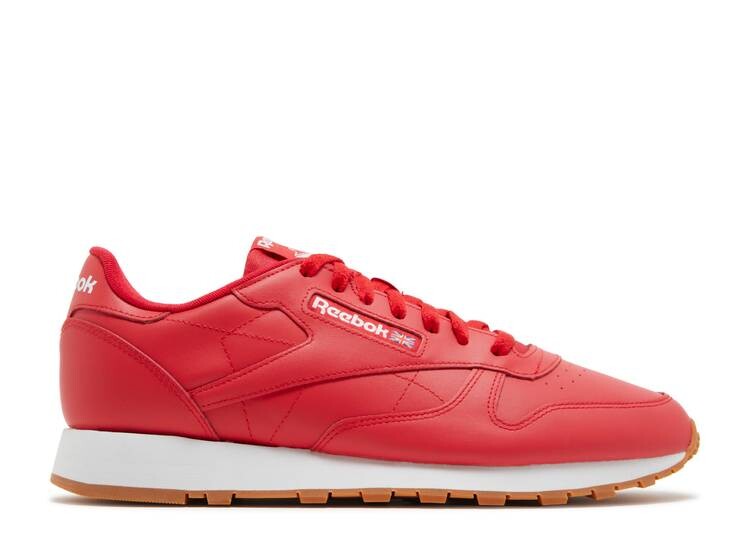 

Кроссовки Reebok CLASSIC LEATHER 'VECTOR RED GUM', красный