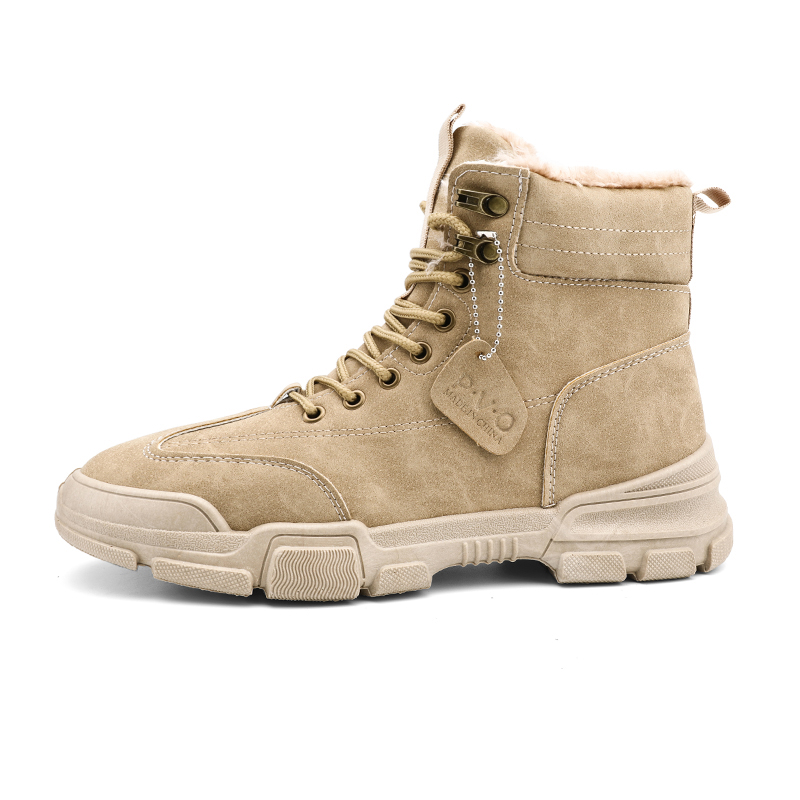 

Мужские ботинки Cahhrrn X Martin Boot Men Beige City Camel