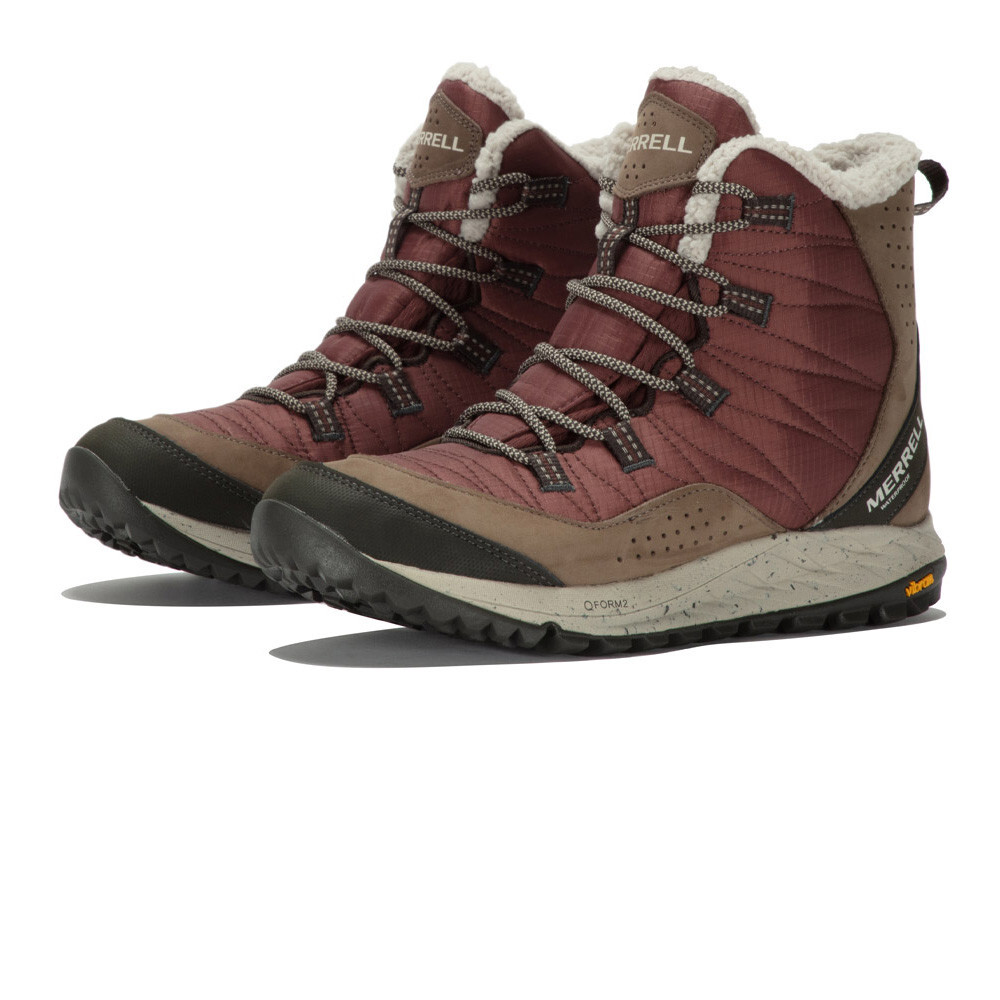 Ботинки Merrell Antora Sneaker Waterproof, бордовый