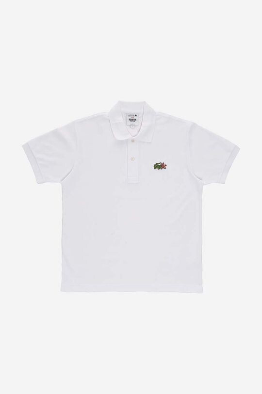 

Хлопковая рубашка-поло x Netflix Lacoste, белый
