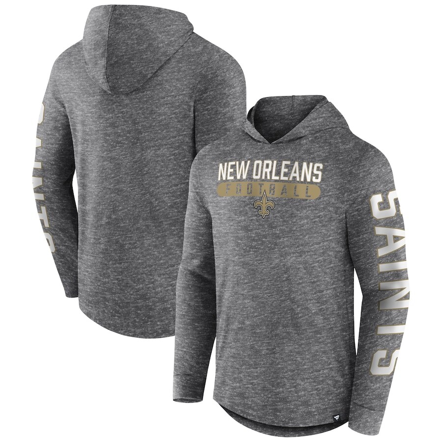 

Футболка с длинным рукавом Fanatics Branded New Orleans Saints, угольный