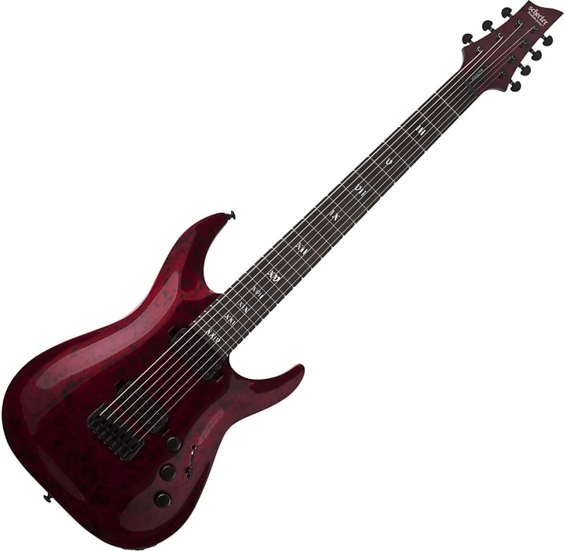 Электрогитара Schecter C-7 Apocalypse Electric Guitar in Red Reign schecter sgr c 1 m red электрогитара