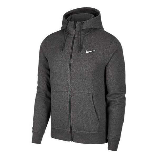 Толстовка Men's Nike Solid Color Hooded Long Sleeves Jacket Gray, мультиколор куртка men s nike solid color jacket gray dq5817 063 серый