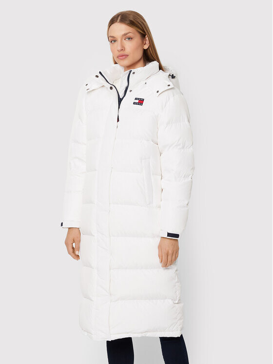 

Пуховик стандартного кроя Tommy Hilfiger, белый