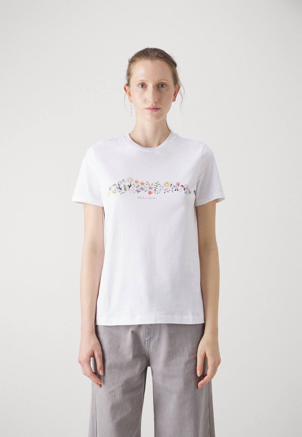 

Футболка с принтом WOMENS SEEDHEAD SCRIBBLE PS Paul Smith, белый