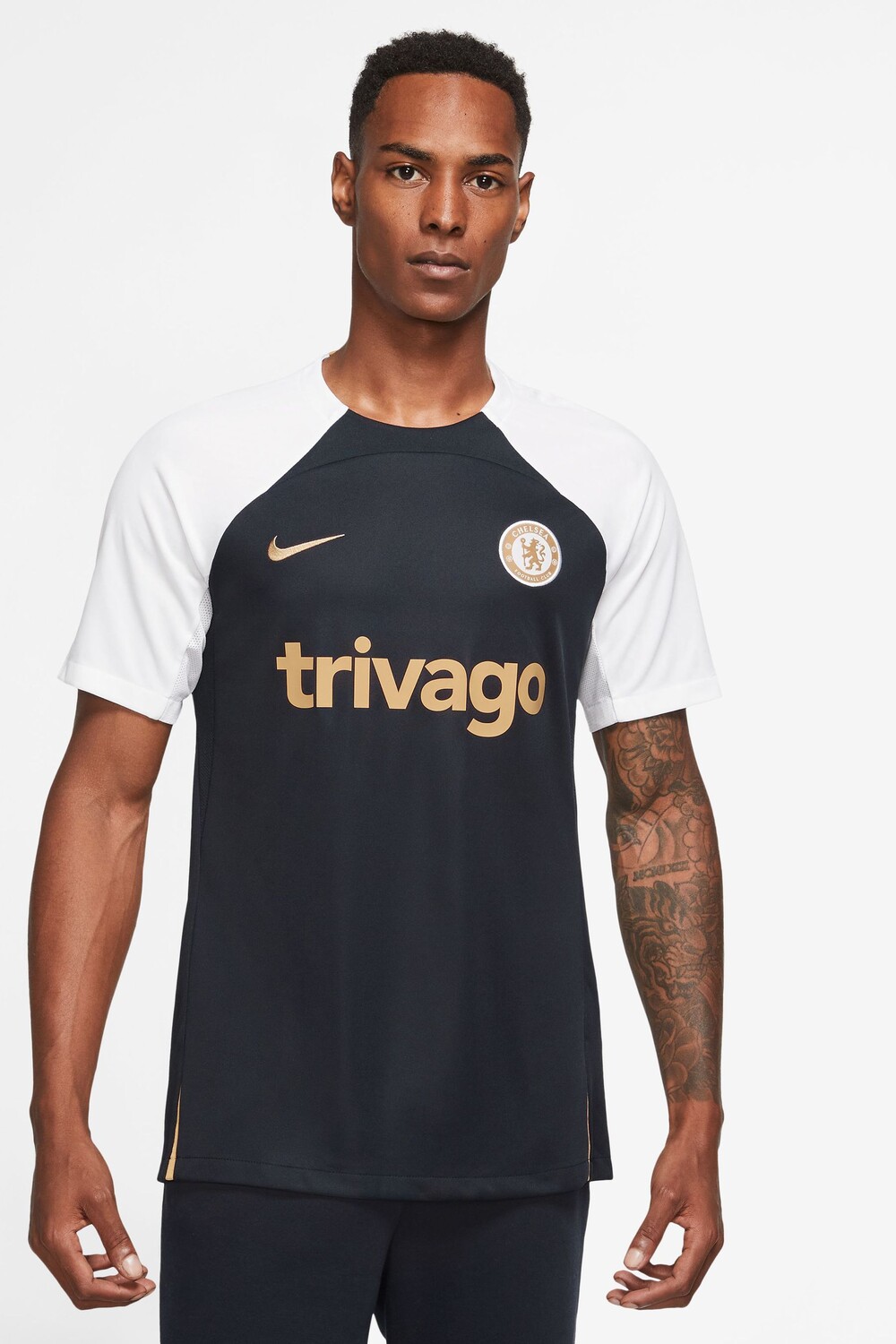 

Трикотажная футбольная футболка Chelsea FC Strike Dri-FIT Nike, синий
