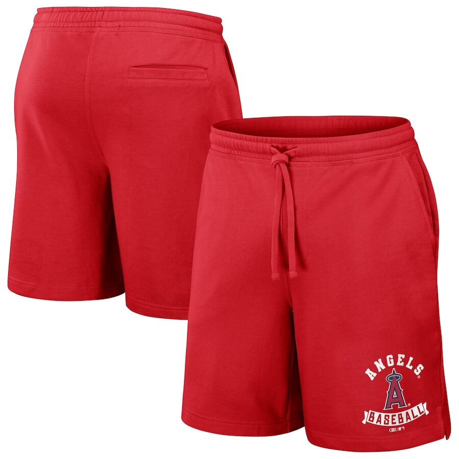 

Шорты Darius Rucker Collection by Fanatics Los Angeles Angels, красный