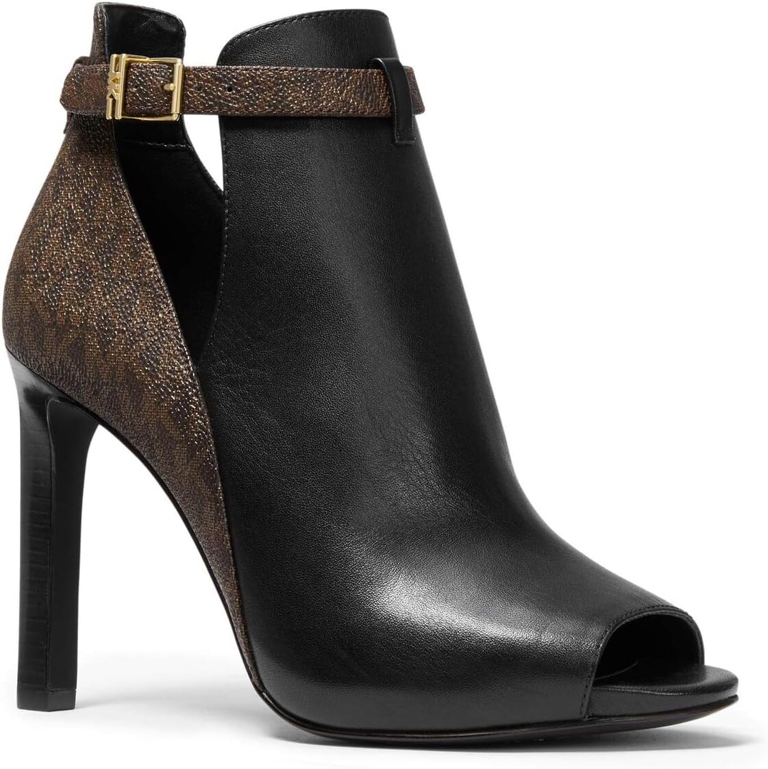 

Ботильоны Lawson Open Toe MICHAEL Michael Kors, цвет Black/Brown