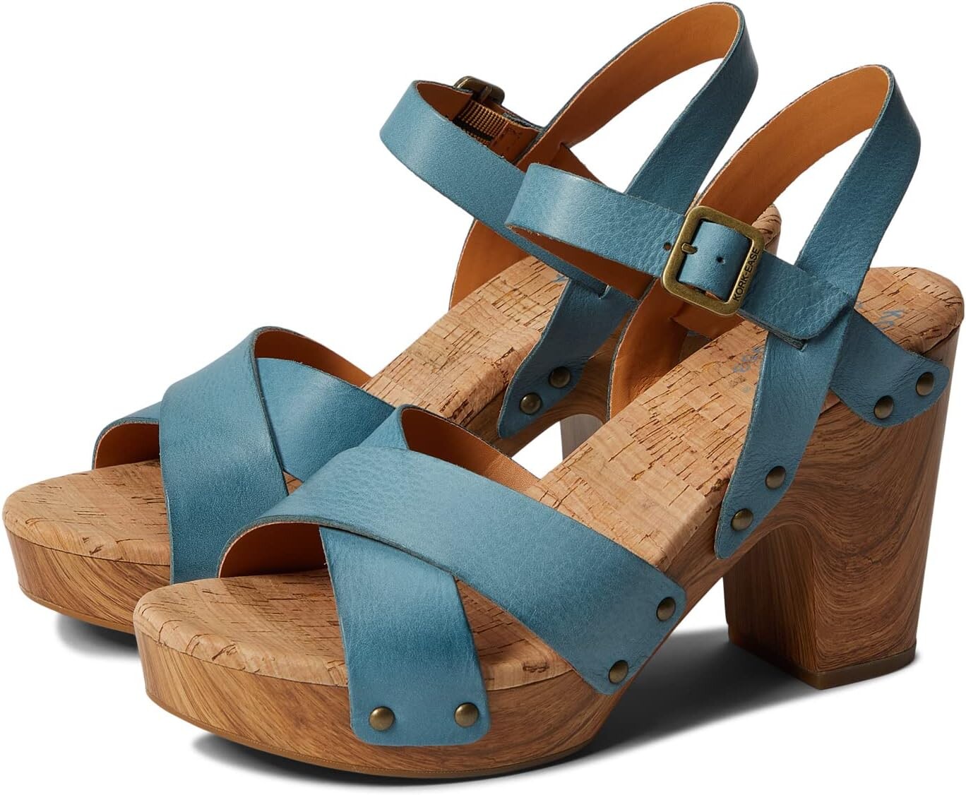 

Босоножки Drew Kork-Ease, цвет Turquoise