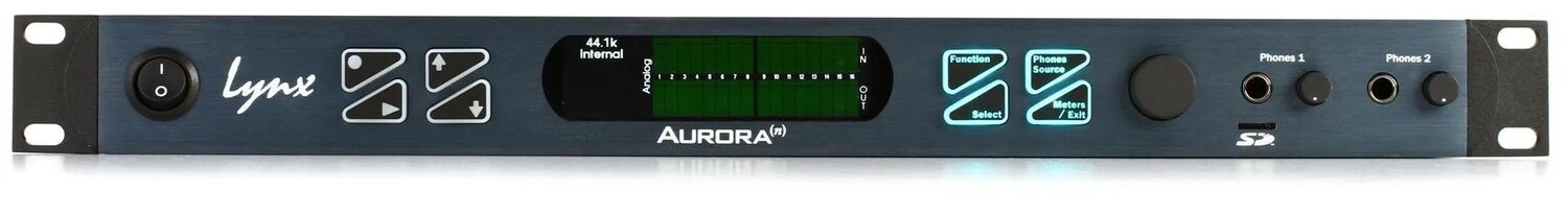 

Lynx Aurora (n) 24-канальный АЦП/ЦА преобразователь емкостью 24 ТБ с интерфейсом Thunderbolt 3