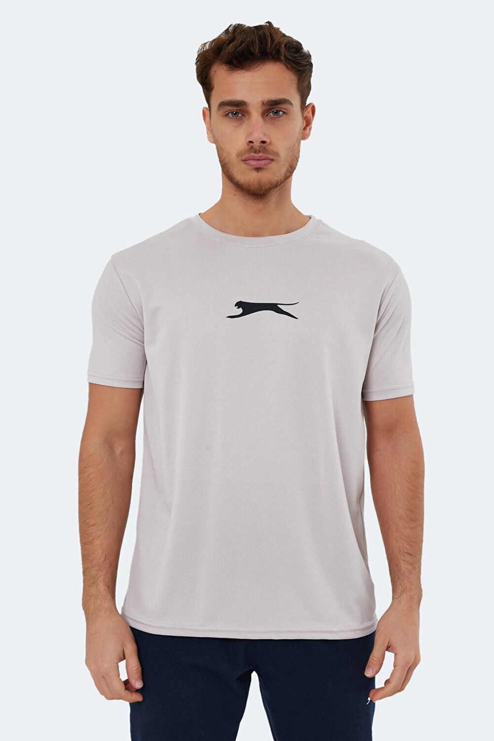 

Футболка мужская OHAD I бежевая SLAZENGER, Бежевый
