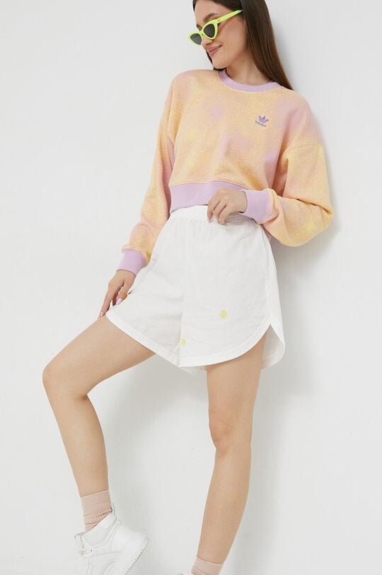 

Хлопковые шорты adidas Originals, белый