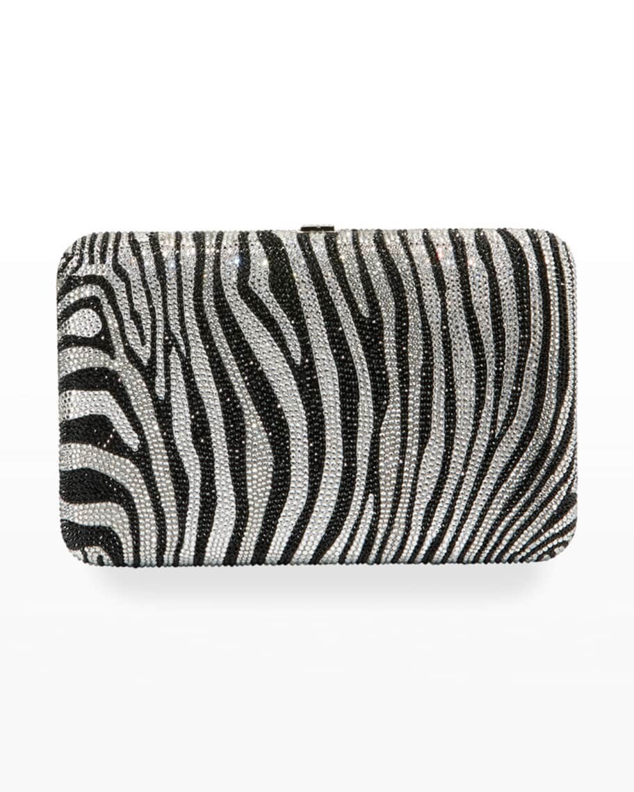 

Бесшовный клатч Zebra Crystal Judith Leiber Couture