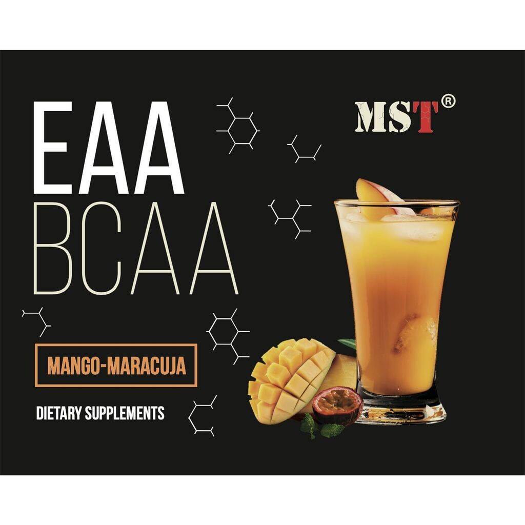 

Образцы BCAA EAA 13 г Манго-маракуйя Mst