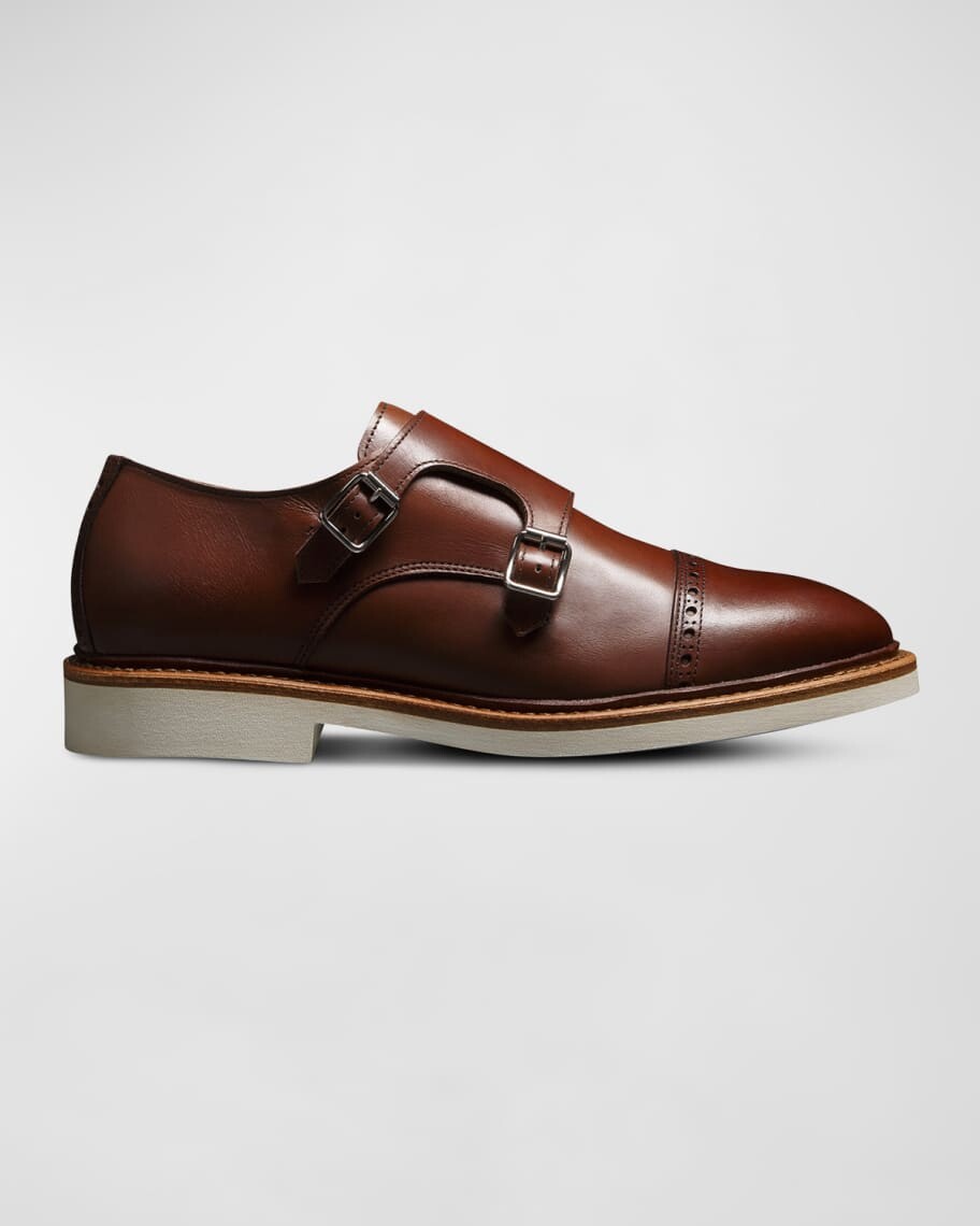 

Мужские кожаные лоферы Charles с двумя ремешками Monk Strap Allen Edmonds