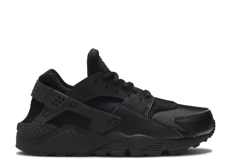 

Кроссовки Nike WMNS AIR HUARACHE RUN 'TRIPLE BLACK', черный