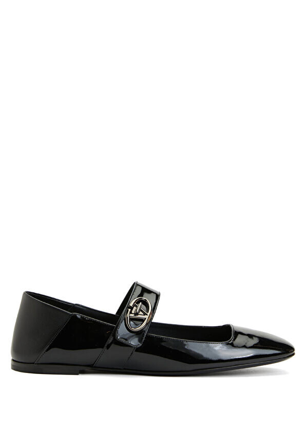 

Кожаные балетки Valentino Garavani, черный