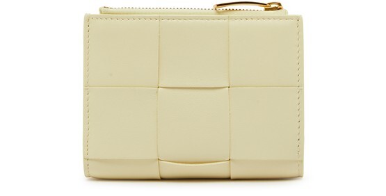 

Кошелек кассетный на молнии и с двумя клапанами. Bottega Veneta