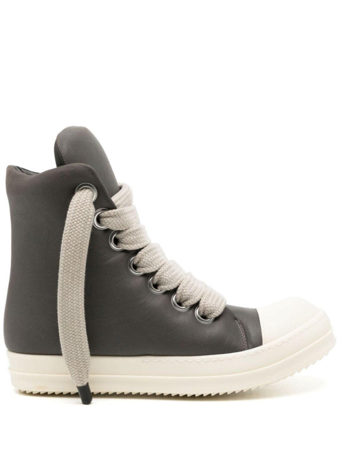 

Rick Owens высокие кеды с мягкой подошвой, серый