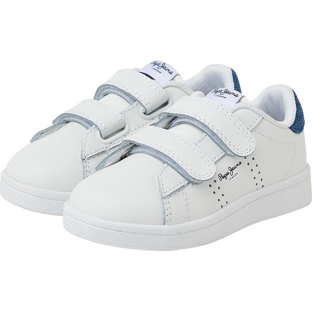 

Кроссовки Pepe Jeans Player Basic Bk Low Top, белый