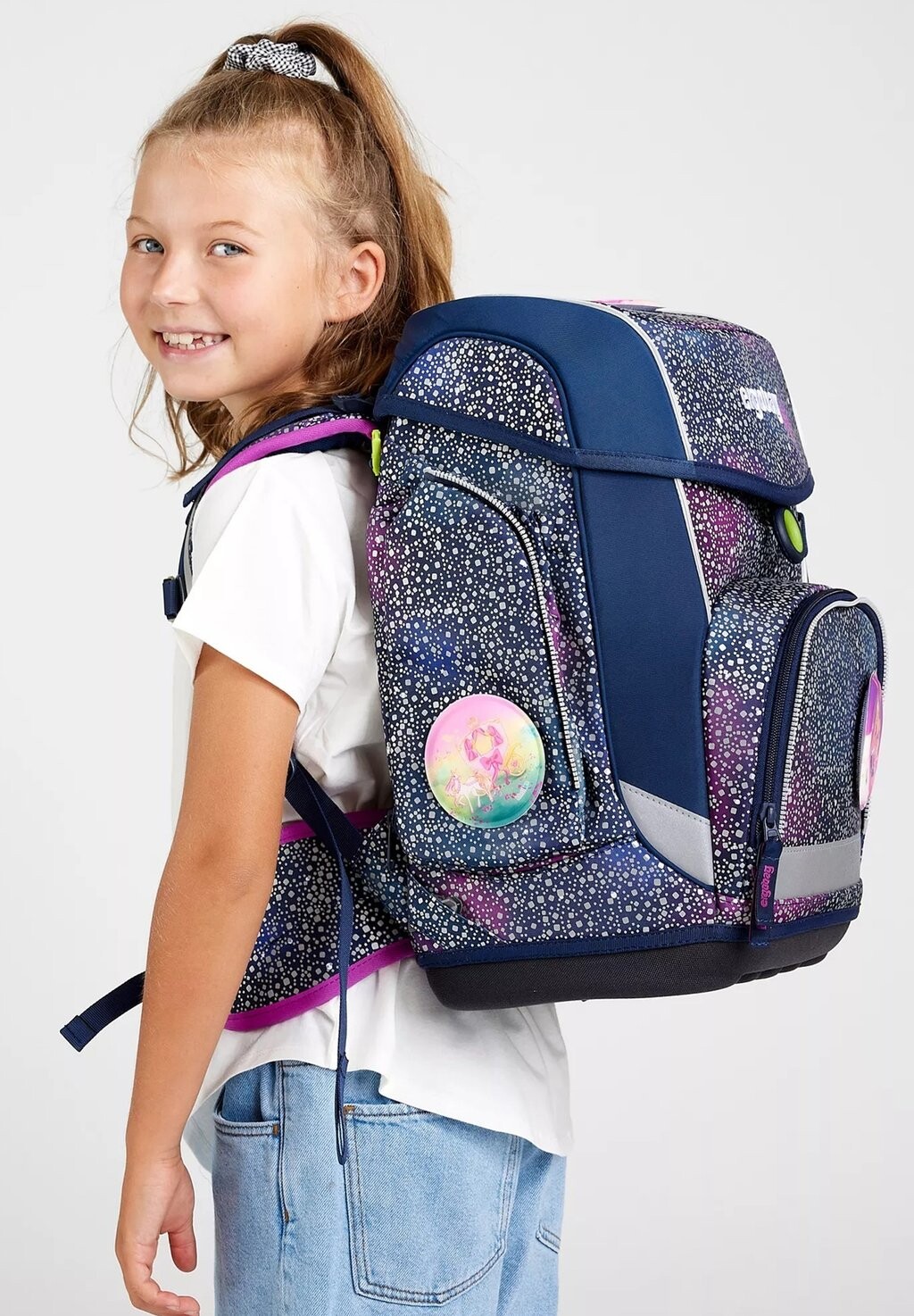 

Школьная сумка CUBO 5-TEILIG Ergobag, цвет bärlaxy