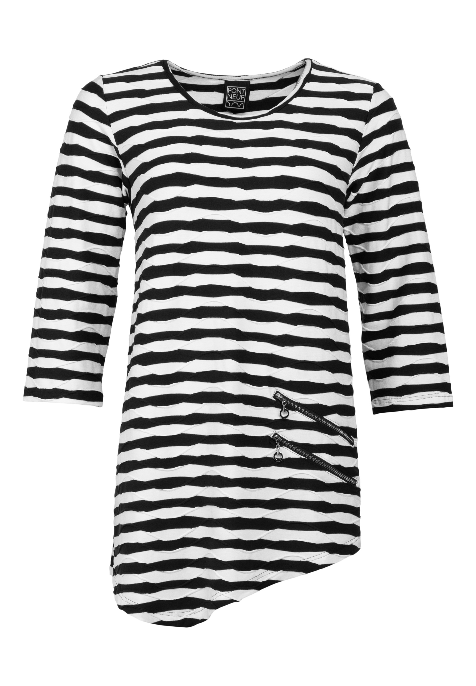 Блуза PONT NEUF Rosalina, цвет 805 Black/white
