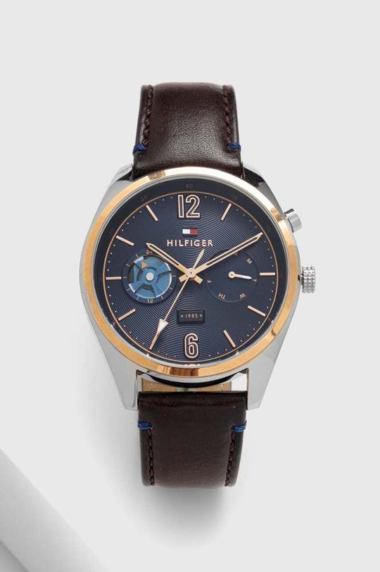 Часы Томми Хилфигер Tommy Hilfiger, коричневый фото