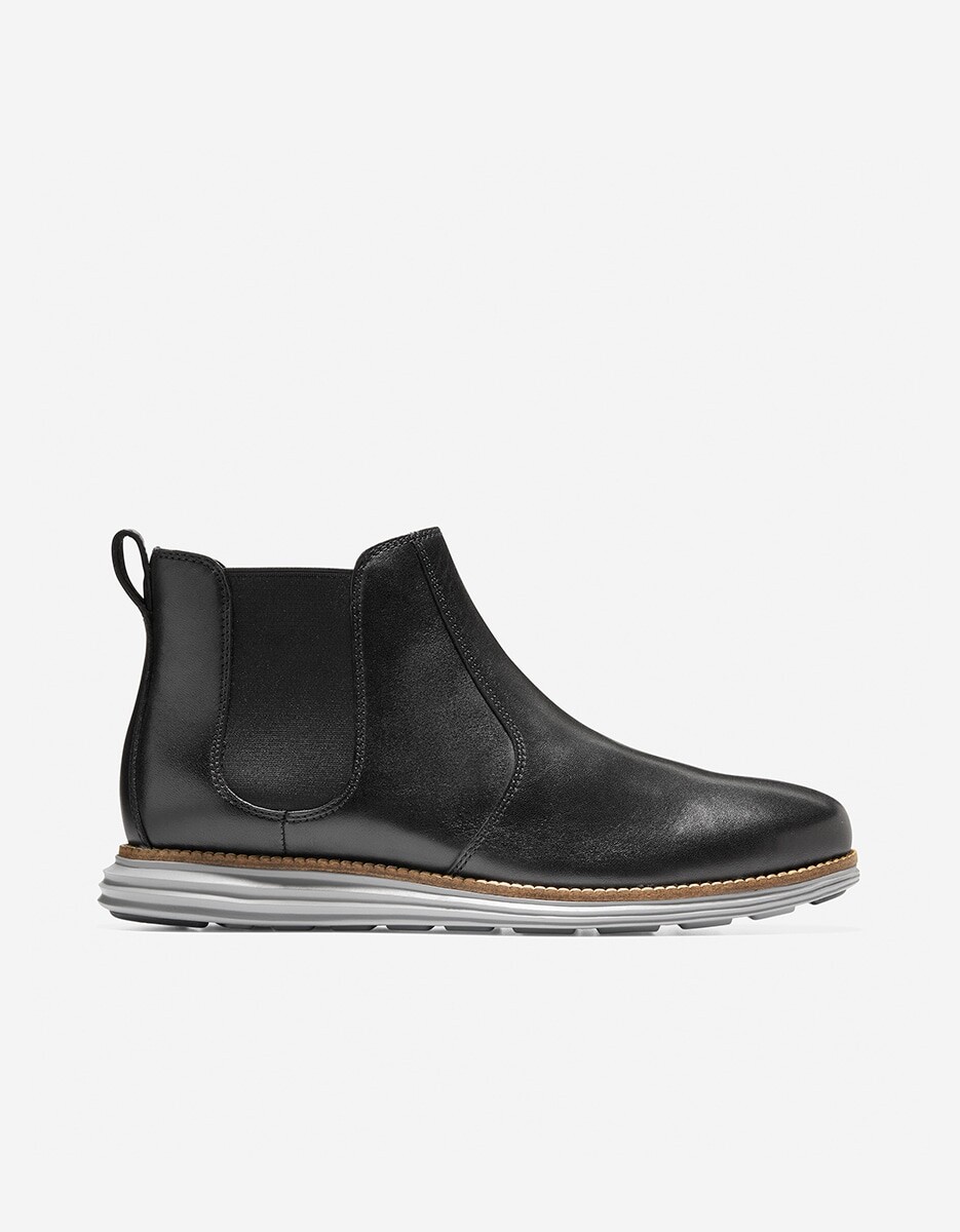

Мужские черные кожаные ботильоны Cole Haan, черный