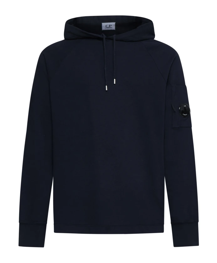 

Худи Midnight из флиса и хлопка C.P. Company, синий