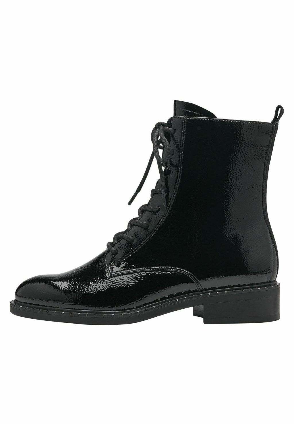 

Ботинки со шнурками Tamaris, цвет black patent