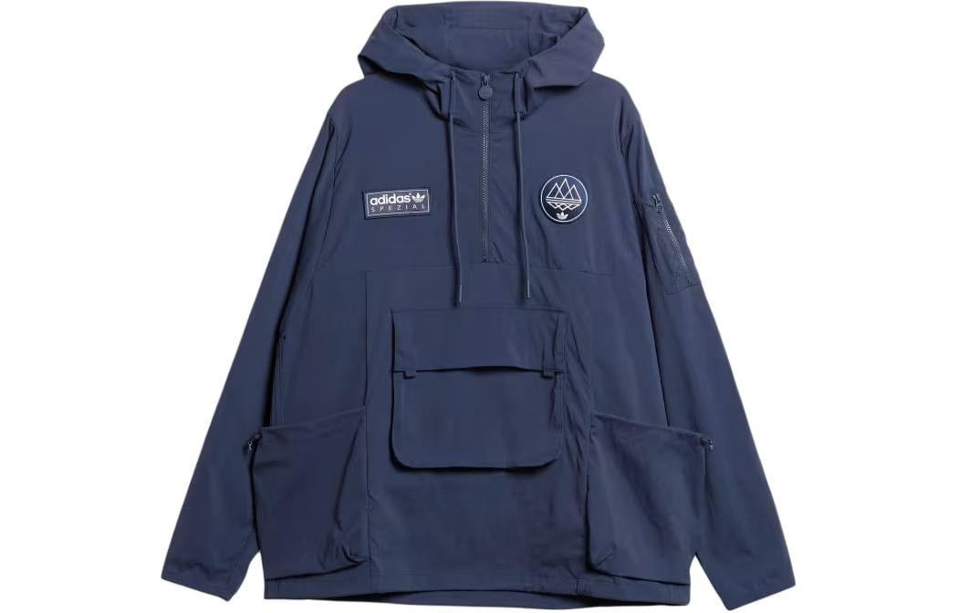 

Мужская куртка Spezial Todmorden Deep Navy Blue Adidas Originals, темно-синий