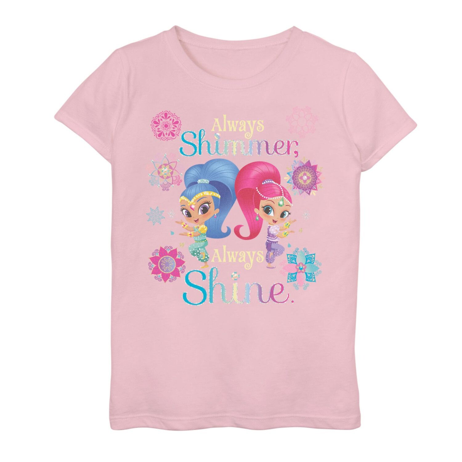 

Футболка Nickelodeon Shimmer & Shine Always для девочек 7–16 лет с рисунком Nickelodeon