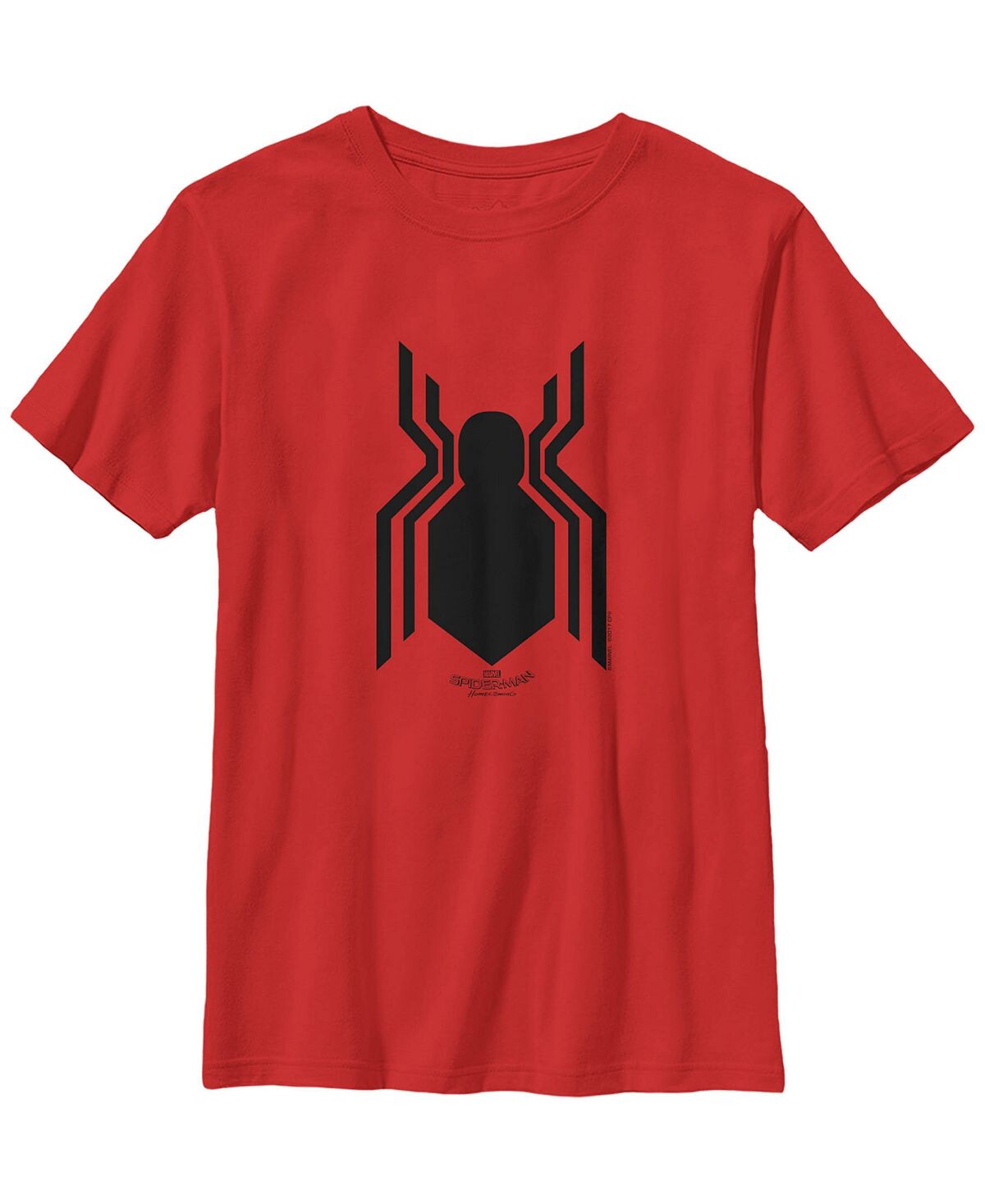 

Классическая детская футболка с логотипом Marvel Spider-Man: Homecoming для мальчиков Fifth Sun
