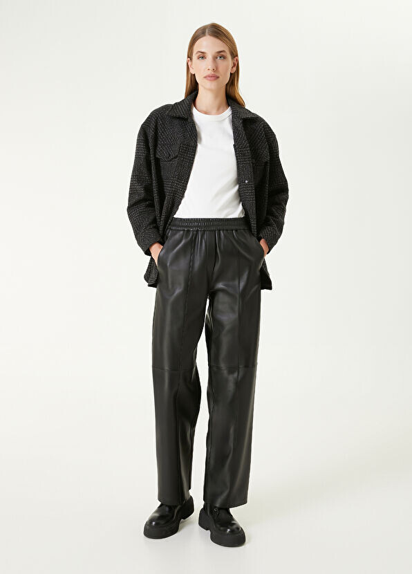 

Кожаные штаны Beymen Collection, черный