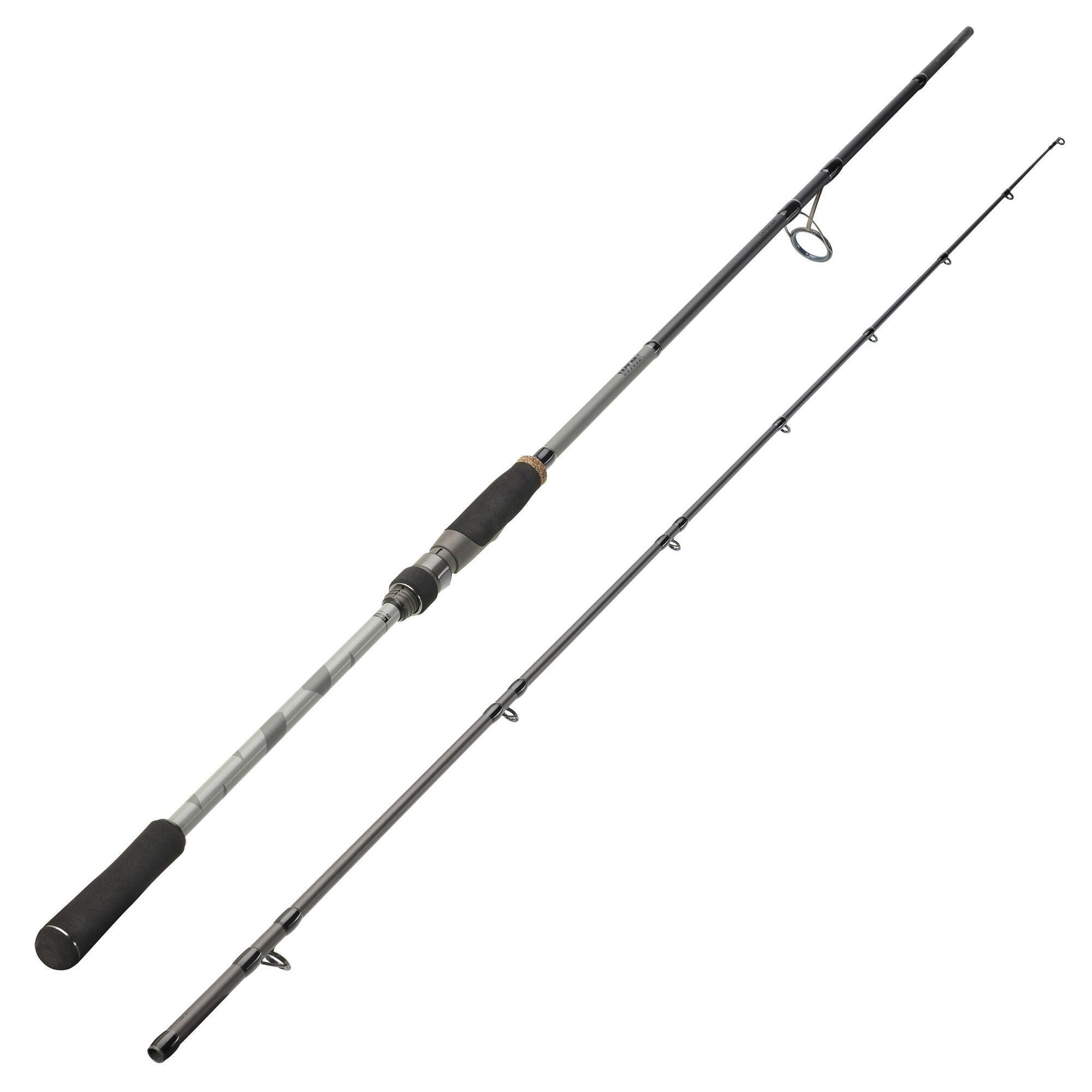 Удочка Decathlon Lure Wxm-5 210 Xh Caperlan, черный удилище kaida rock 3 00м 10 40гр с кольцами 155 300