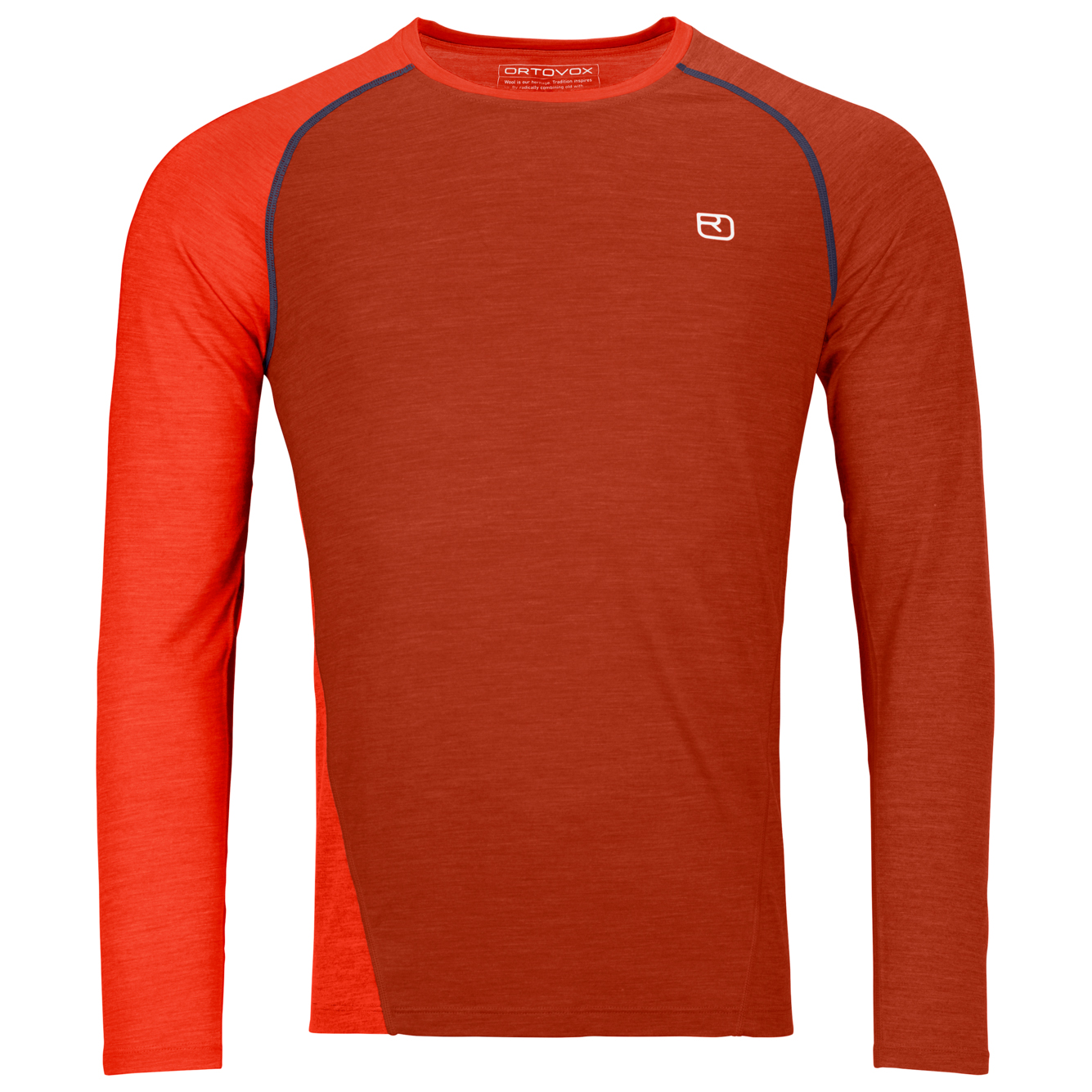 Функциональная рубашка Ortovox 120 Cool Tec Fast Upward Long Sleeve, цвет Clay Orange
