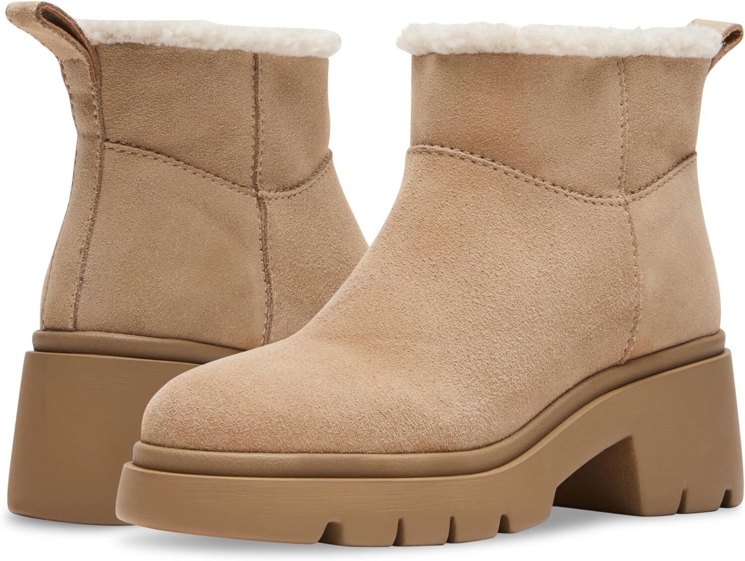 

Ботильоны Hatcher Steve Madden, цвет Sand Suede