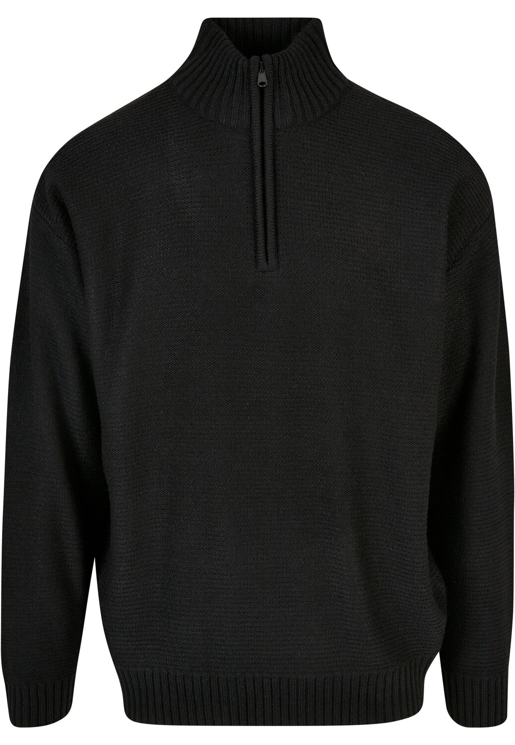 

Толстовка Urban Classics Half Zip, черный