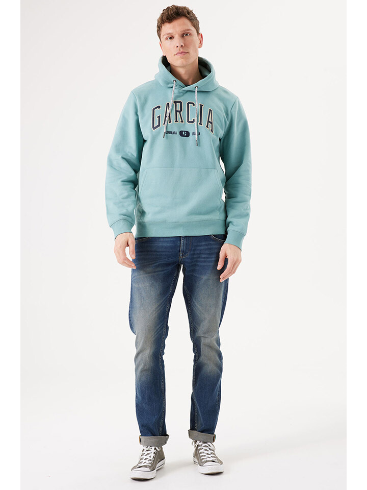 

Толстовка Garcia Hoodie, светло-синий