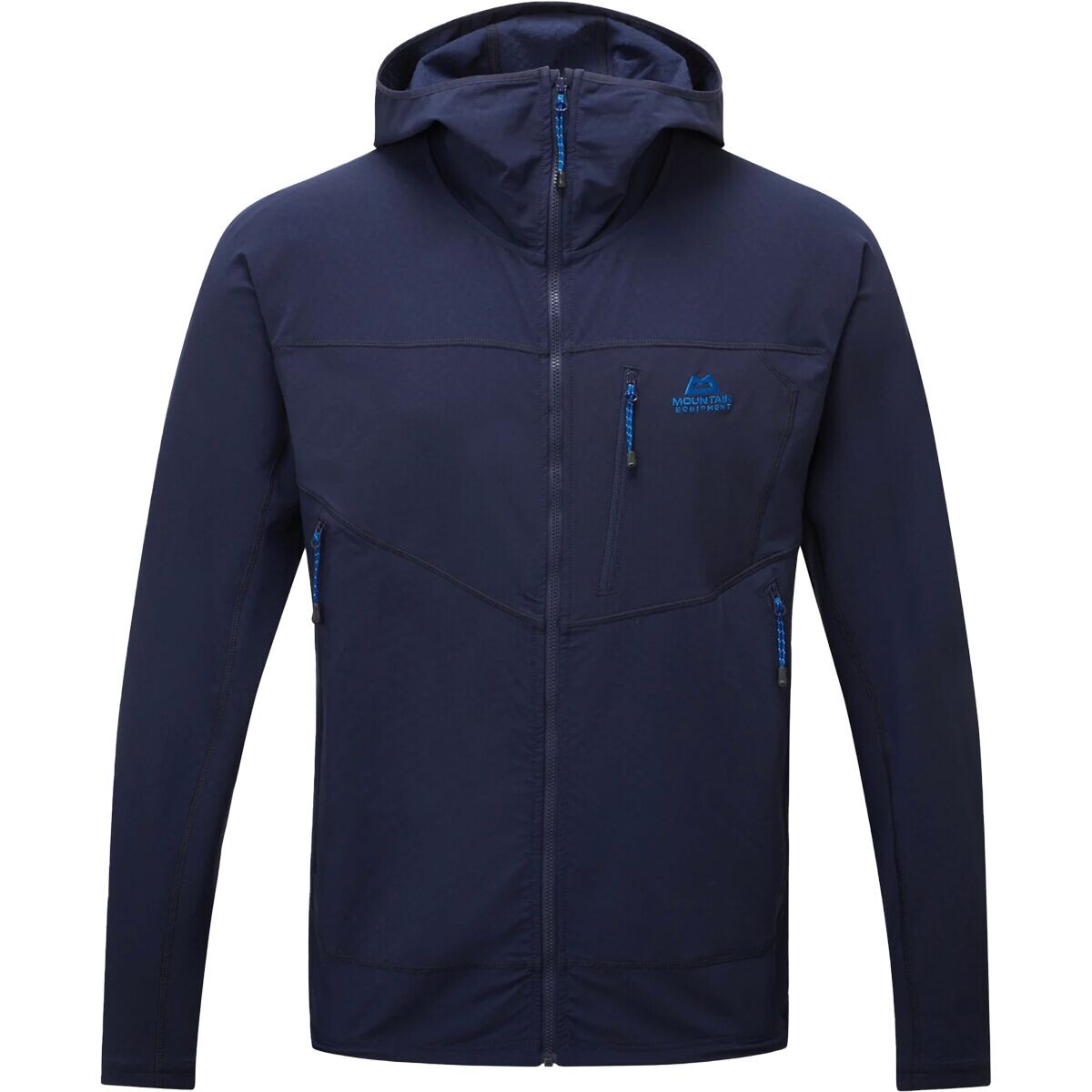 

Куртка с капюшоном и стрелками Mountain Equipment, синий
