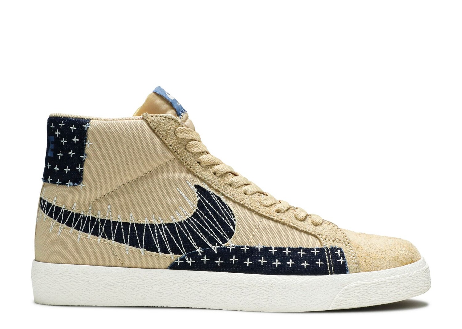 

Кроссовки Nike Blazer Mid Sb 'Sashiko Pack - Sesame', коричневый