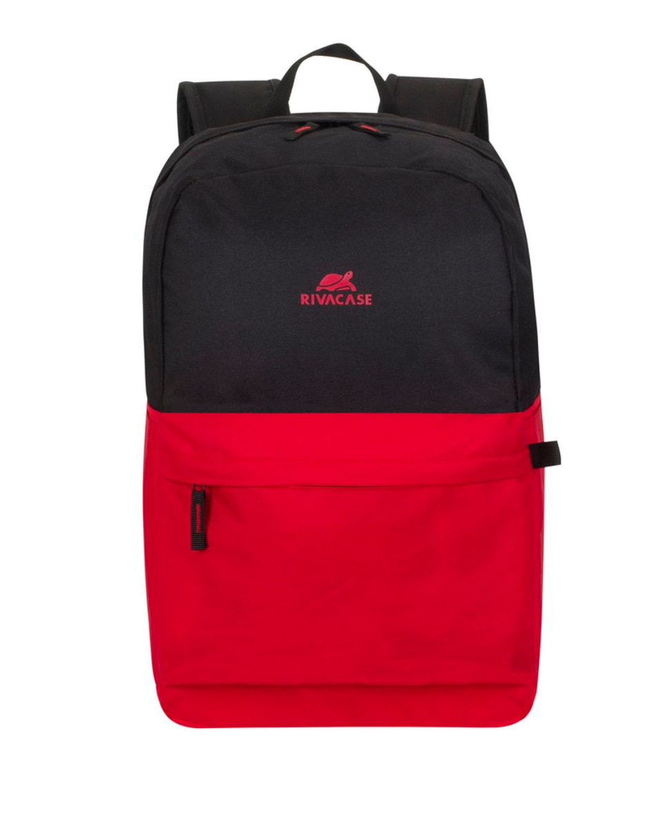 Рюкзак Mestalla для MacBook и ПК 15+16 дюймов черного и красного цвета Rivacase, мультиколор цена и фото