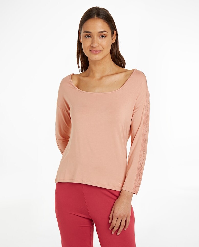 

Женская мягкая пижама из модала Calvin Klein, розовый