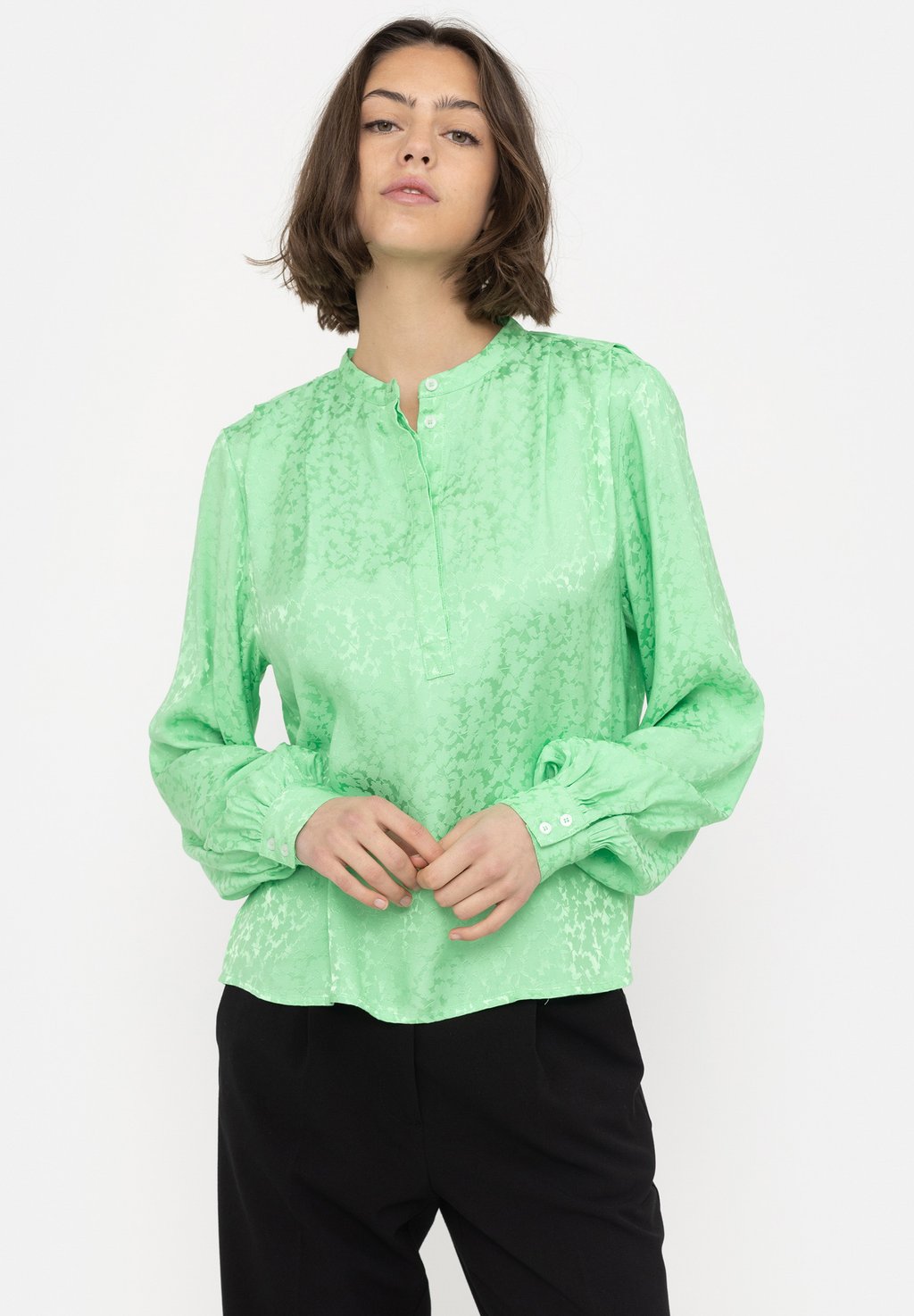 Блуза Soft Rebels, зеленый