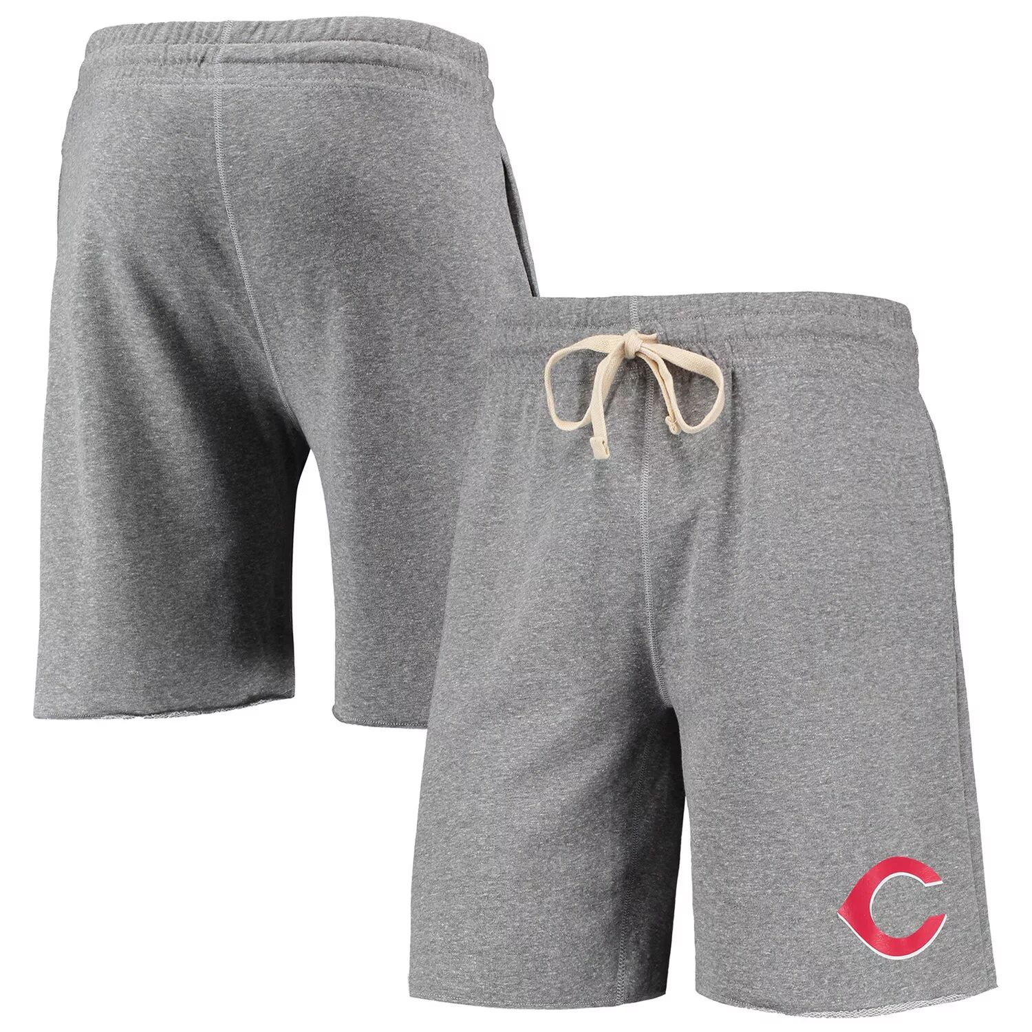 

Мужские шорты Concepts Sport Grey Cincinnati Reds Mainstream Terry Tri-Blend Shorts