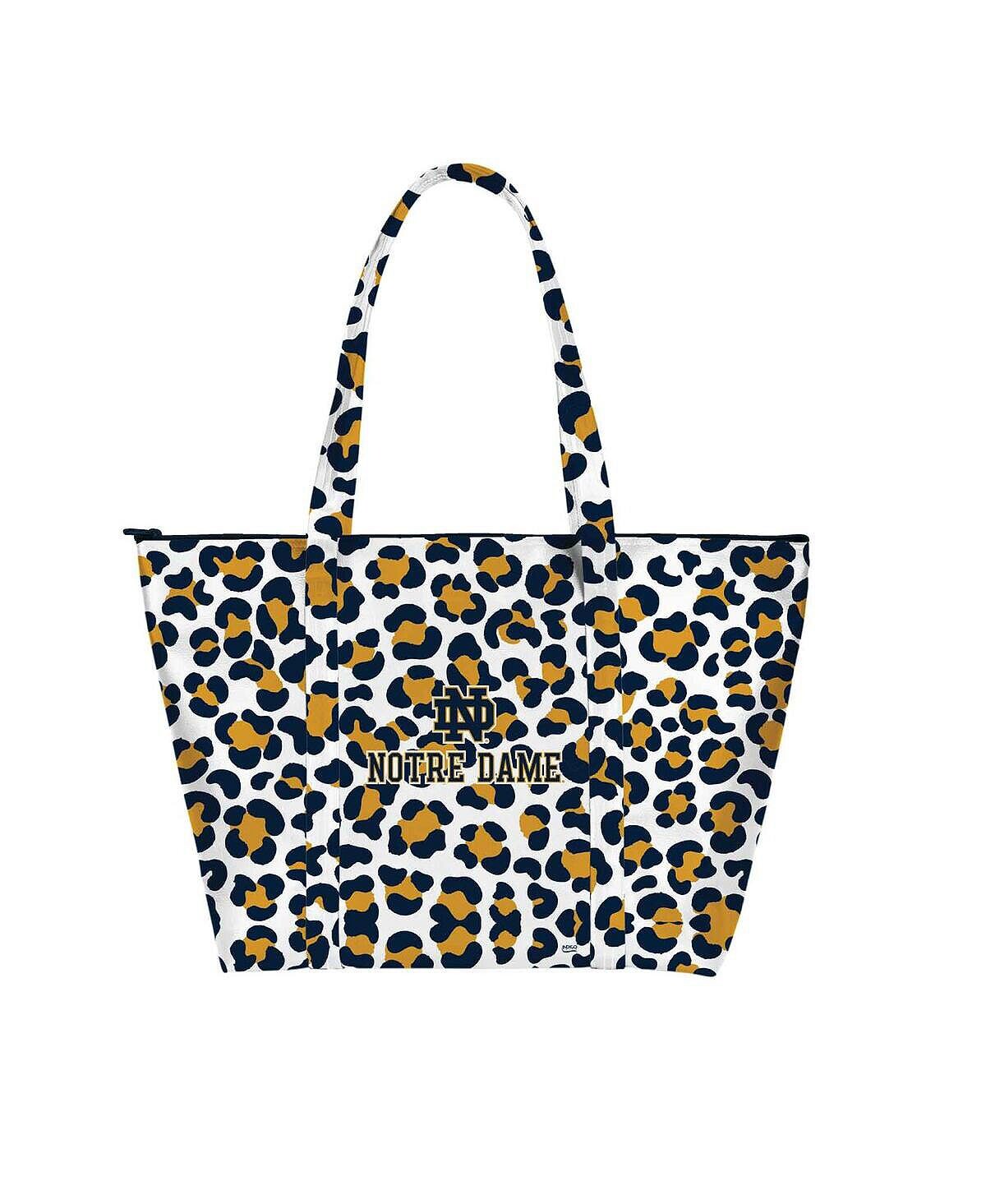 

Женская большая сумка Weekender Notre Dame Fighting Irish Leopard Indigo Falls