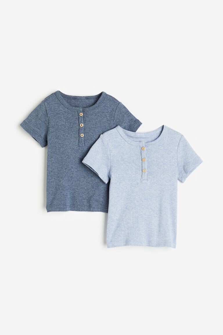

Упаковка из 2 хлопковых футболок H&M