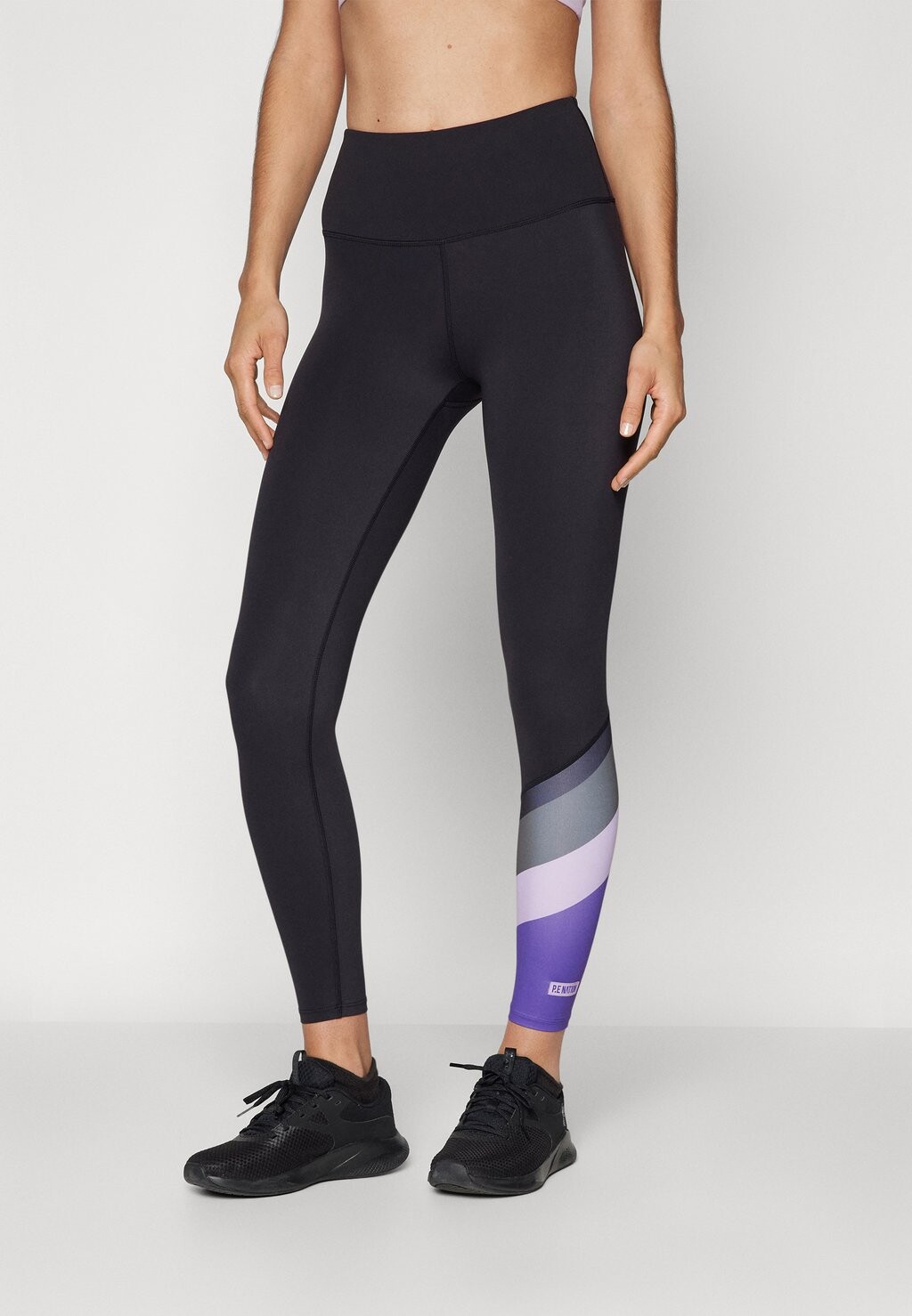 

Леггинсы POLE POSITION LEGGING P.E Nation, цвет black/royal lilac